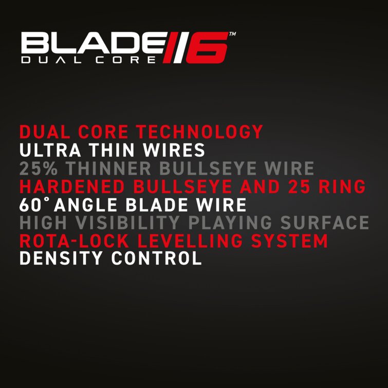 Winmau Blade 6 Bristle Dual Core Dartboard & Reviews | Wayfair